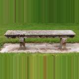 Antique garden bench. - Reference 9172&nbsp;Width&nbsp;6' 4'' ⅜&nbsp;&nbsp;&nbsp;194cm&nbsp;Height&nbsp;1' 7'' ¼&nbsp;&nbsp;&nbsp;49cm