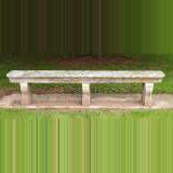 Antique bench for the garden - Reference 9173&nbsp;Width&nbsp;8' '' ⅞&nbsp;&nbsp;&nbsp;246cm&nbsp;Height&nbsp;1' 8'' ⅛&nbsp;&nbsp;&nbsp;51cm