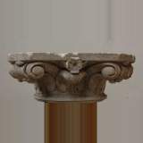 Stone capital from the 19th century - Reference 9196&nbsp;Width&nbsp;1' 10'' ⅞&nbsp;&nbsp;&nbsp;58cm&nbsp;Height&nbsp;8'' ⅝&nbsp;&nbsp;&nbsp;22cm