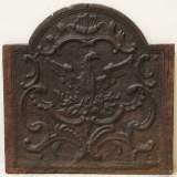 Plaque au phénix. - Réf.9399 Largeur 53cm Hauteur 54cm Plaque au phénix. - Réf.9399 Largeur 53cm Hauteur 54cm