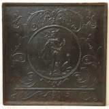 Plaque avec le dieu Mercure - Réf.9400 Largeur 83cm Hauteur 83cm Plaque avec le dieu Mercure - Réf.9400 Largeur 83cm Hauteur 83cm