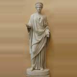 Statue d'une Flore antique de 1840 - Réf.9407&nbsp;Largeur&nbsp;38cm&nbsp;Hauteur&nbsp;105cm
