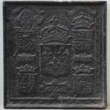 Plaque de cheminée Louis de Lorraine - Réf.9422 Largeur 77cm Hauteur 79cm Plaque de cheminée Louis de Lorraine - Réf.9422 Largeur 77cm Hauteur 79cm
