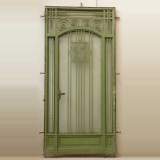 Porte 1925 en fer forgé - Réf.9439&nbsp;Largeur&nbsp;123cm&nbsp;Hauteur&nbsp;260cm