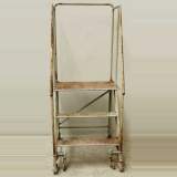 Bank of France Stepladder by Eiffel - Reference 9454&nbsp;Width&nbsp;2' 4'' &nbsp;Height&nbsp;5' 1'' ¾