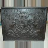 Plaque de cheminée époque 1727 - Réf.9505 Plaque de cheminée époque 1727 - Réf.9505