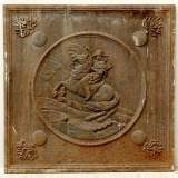 Plaque de cheminée Bonaparte - Réf.9516 Largeur 83cm Hauteur 83cm Plaque de cheminée Bonaparte - Réf.9516 Largeur 83cm Hauteur 83cm
