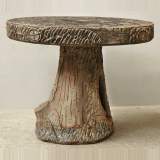 Round "Rocaille" garden table - Reference 9519 Width 2' 11'' 89cm Height 2' 4'' ⅜ 72cm Round "Rocaille" garden table - Reference 9519 Width 2' 11'' 89cm Height 2' 4'' ⅜ 72cm