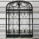 Wrought iron entrance door from the Royal Monceau Hotel