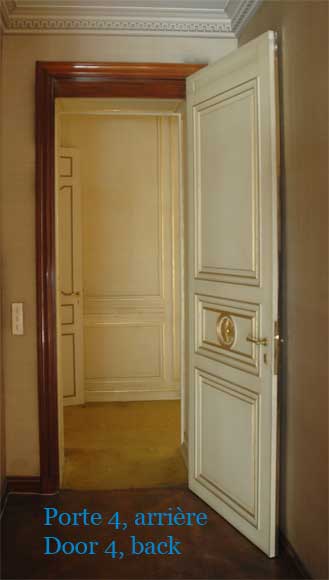 Four leather and brass doors-7