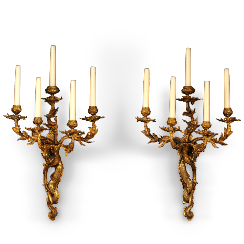 Appliques, sconces