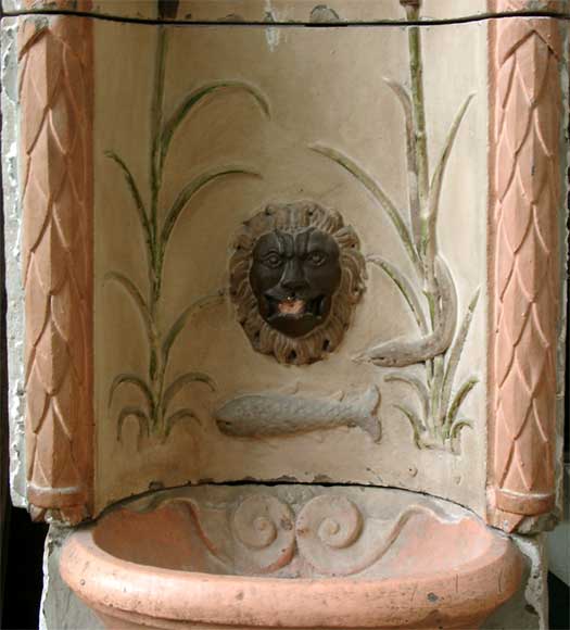 Antique Stone Fountain from Provence 18th century-2