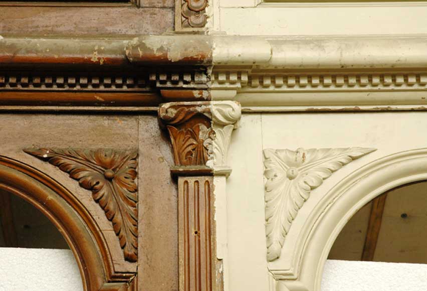 Double door, 19th century.  Double door, 19th century. -4