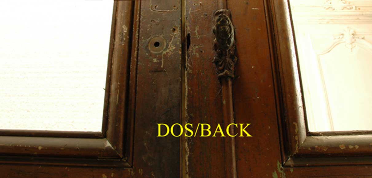 Double door, 19th century.  Double door, 19th century. -13