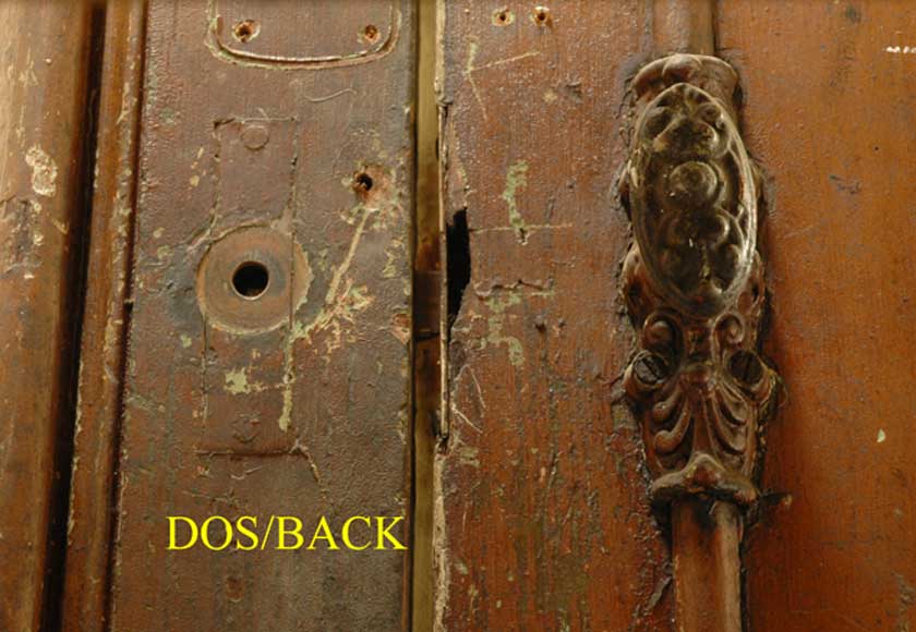 Double door, 19th century.  Double door, 19th century. -14