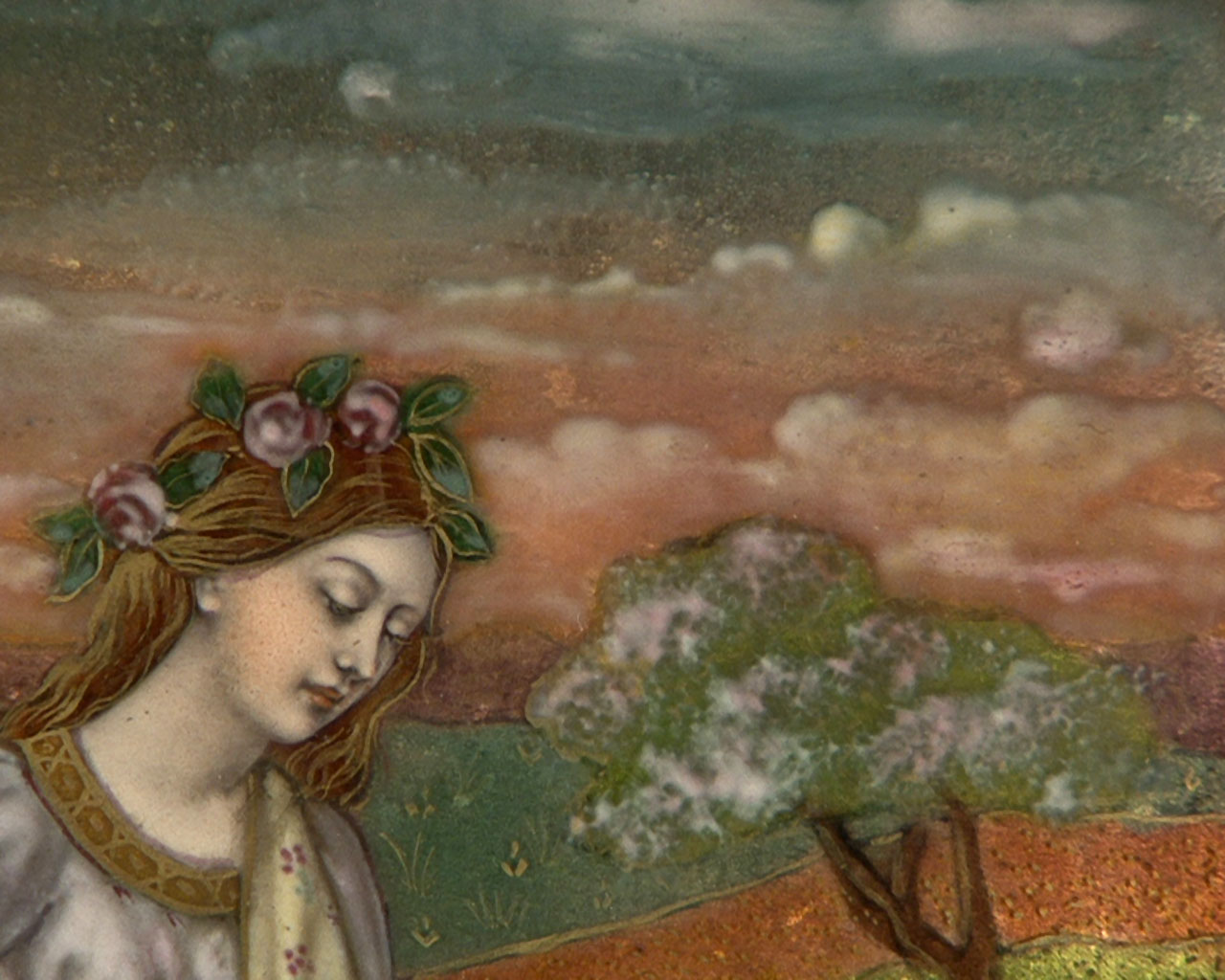 Theophile Soyer "The Spring" Theophile Soyer "The Spring"-2