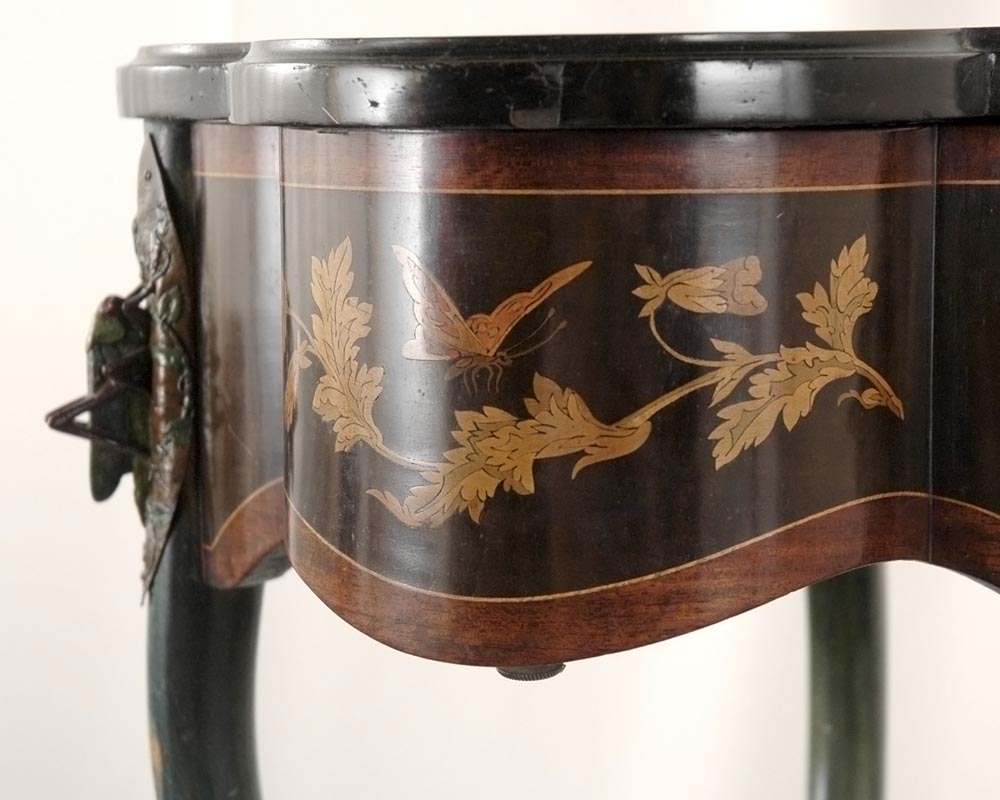 Charles-Guillaume Diehl, sewing table with turtles and grasshoppers Charles-Guillaume Diehl, sewing table with turtles and grasshoppers-2