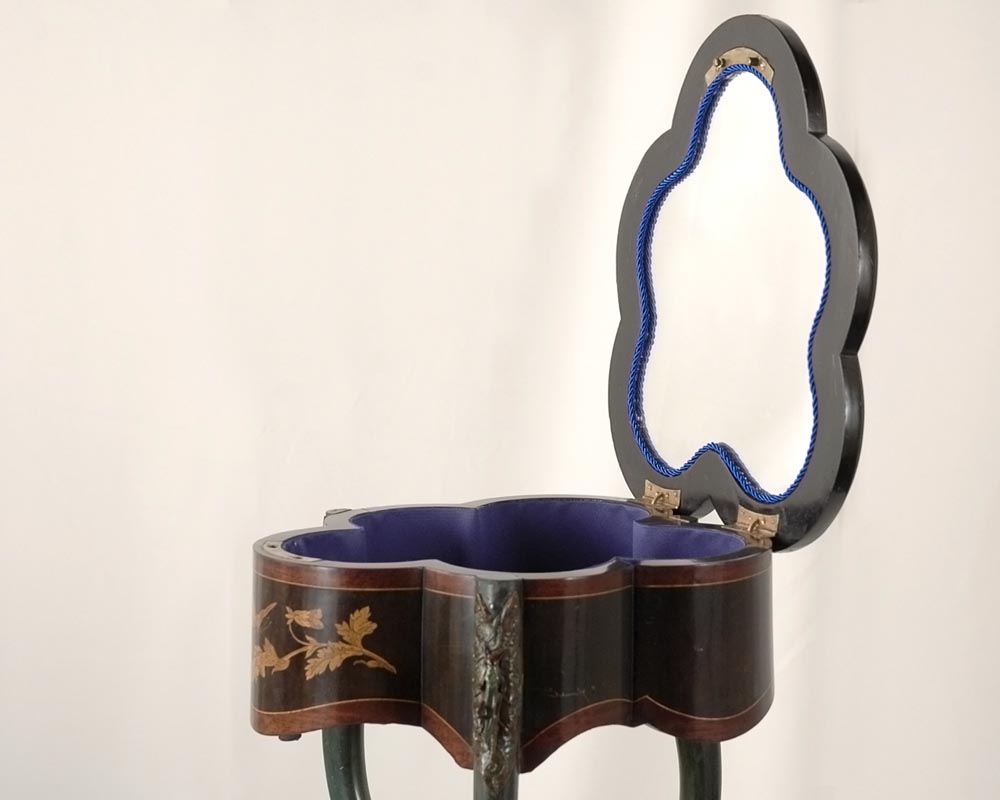 Charles-Guillaume Diehl, sewing table with turtles and grasshoppers Charles-Guillaume Diehl, sewing table with turtles and grasshoppers-7