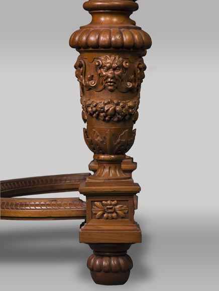 The table coming from an exceptional furniture set realized by Moses Michelangelo Guggenheim for the Palazzo Papadopoli in Venice,  Italy The table coming from an exceptional furniture set realized by Moses Michelangelo Guggenheim for the Palazzo Papadopoli in Venice,  Italy-4