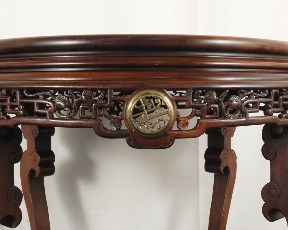 Maison des Bambous de Perret et Vibert (attrib. to), Large central coffee table. Maison des Bambous de Perret et Vibert (attrib. to), Large central coffee table.-2