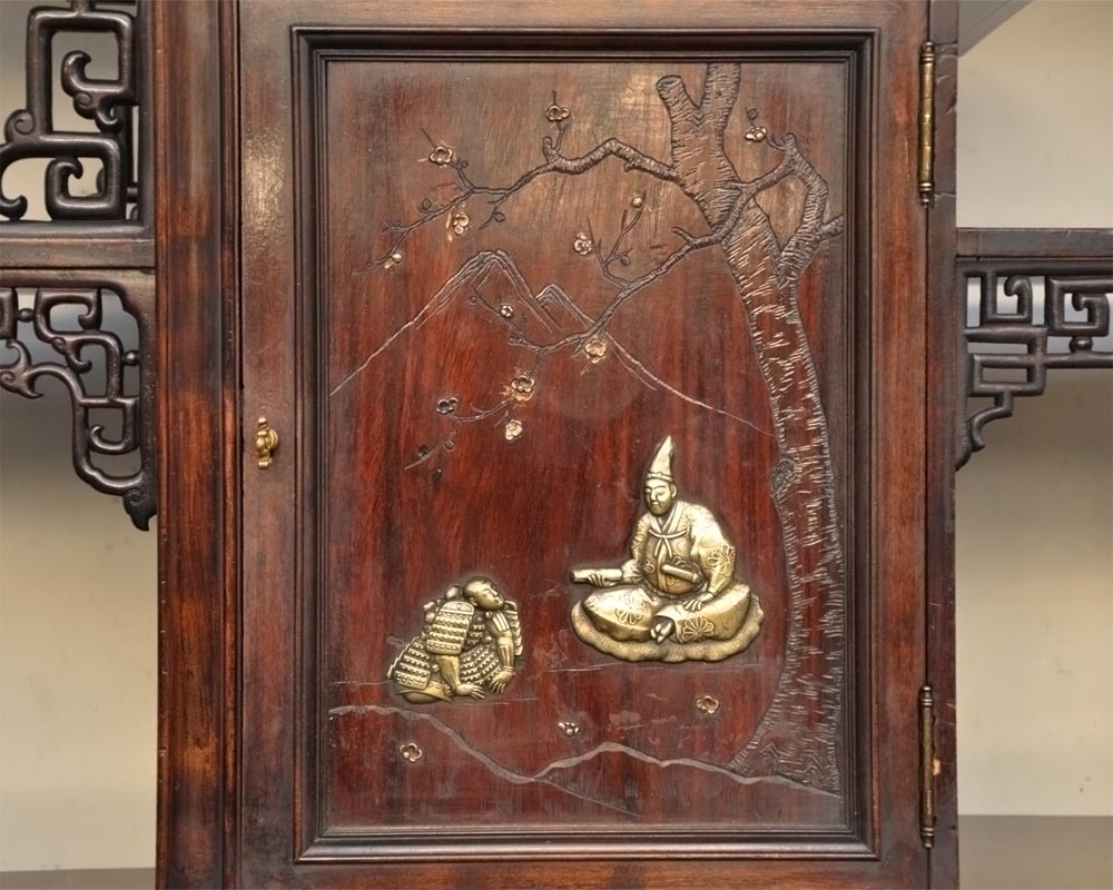 Gabriel VIARDOT, Japanese cabinet "Circus games" Gabriel VIARDOT, Japanese cabinet "Circus games"-3