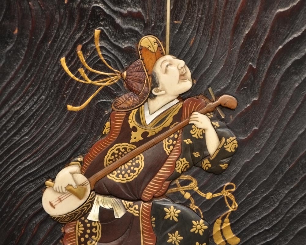 Gabriel VIARDOT, Japanese cabinet "Circus games" Gabriel VIARDOT, Japanese cabinet "Circus games"-13