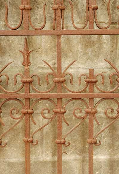 Wrought iron 19th century main gate  Wrought iron 19th century main gate -6