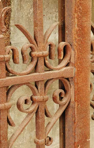 Wrought iron 19th century main gate  Wrought iron 19th century main gate -8
