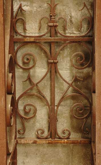 Wrought iron 19th century main gate  Wrought iron 19th century main gate -11