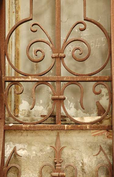 Wrought iron 19th century main gate  Wrought iron 19th century main gate -12