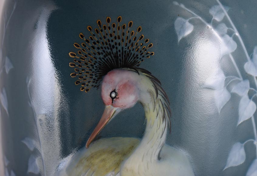 Albert DAMMOUSE and MANUFACTURE DE SEVRES - Important antique exhibition vase,  Albert DAMMOUSE and MANUFACTURE DE SEVRES - Important antique exhibition vase,