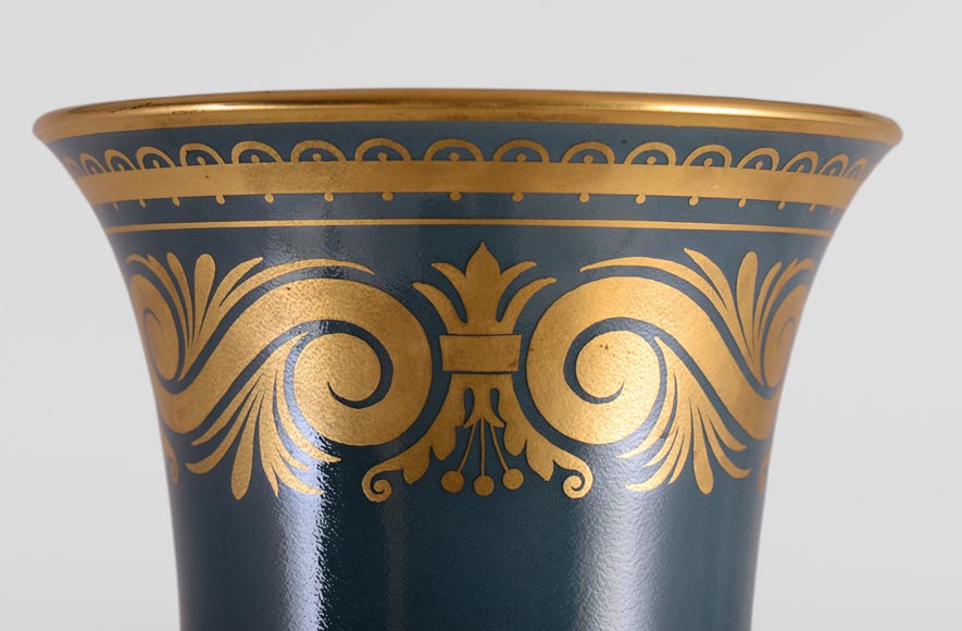 Albert DAMMOUSE and MANUFACTURE DE SEVRES - Important antique exhibition vase,  Albert DAMMOUSE and MANUFACTURE DE SEVRES - Important antique exhibition vase,