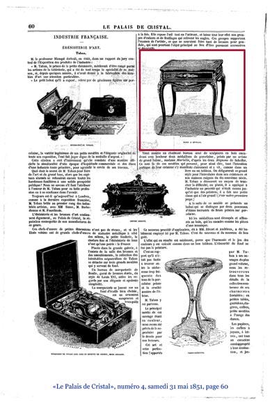TAHAN Manufactory and Julien-Nicolas RIVART (1802-1867) - Sewing table with flowers bouquet In porcelain marquetry and gilt bronze ornaments TAHAN Manufactory and Julien-Nicolas RIVART (1802-1867) - Sewing table with flowers bouquet In porcelain marquetry and gilt bronze ornaments-6