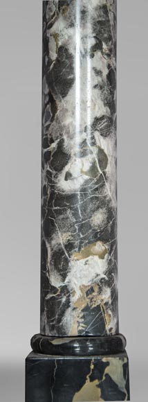 Set of columns made out of Portor marble Set of columns made out of Portor marble-1