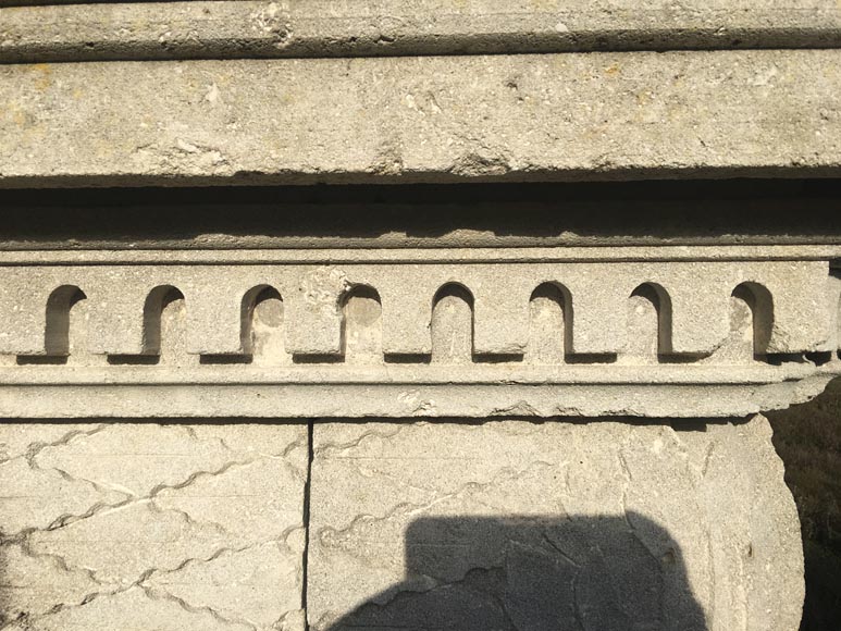 Monumental carved stone  Monumental carved stone