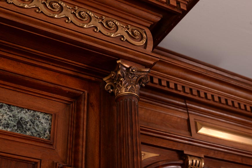 Édouard LIÈVRE (Author of the model, 1829 – 1886), Paul SORMANI (cabinetmaker, 1817 – 1874 or 1875) Neo-Renaissance ceremonial sideboard and buffet Édouard LIÈVRE (Author of the model, 1829 – 1886), Paul SORMANI (cabinetmaker, 1817 – 1874 or 1875) Neo-Renaissance ceremonial sideboard and buffet-3