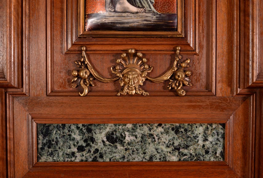 Édouard LIÈVRE (Author of the model, 1829 – 1886), Paul SORMANI (cabinetmaker, 1817 – 1874 or 1875) Neo-Renaissance ceremonial sideboard and buffet Édouard LIÈVRE (Author of the model, 1829 – 1886), Paul SORMANI (cabinetmaker, 1817 – 1874 or 1875) Neo-Renaissance ceremonial sideboard and buffet-4