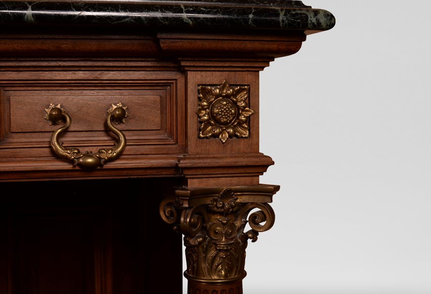 Édouard LIÈVRE (Author of the model, 1829 – 1886), Paul SORMANI (cabinetmaker, 1817 – 1874 or 1875) Neo-Renaissance ceremonial sideboard and buffet Édouard LIÈVRE (Author of the model, 1829 – 1886), Paul SORMANI (cabinetmaker, 1817 – 1874 or 1875) Neo-Renaissance ceremonial sideboard and buffet-15