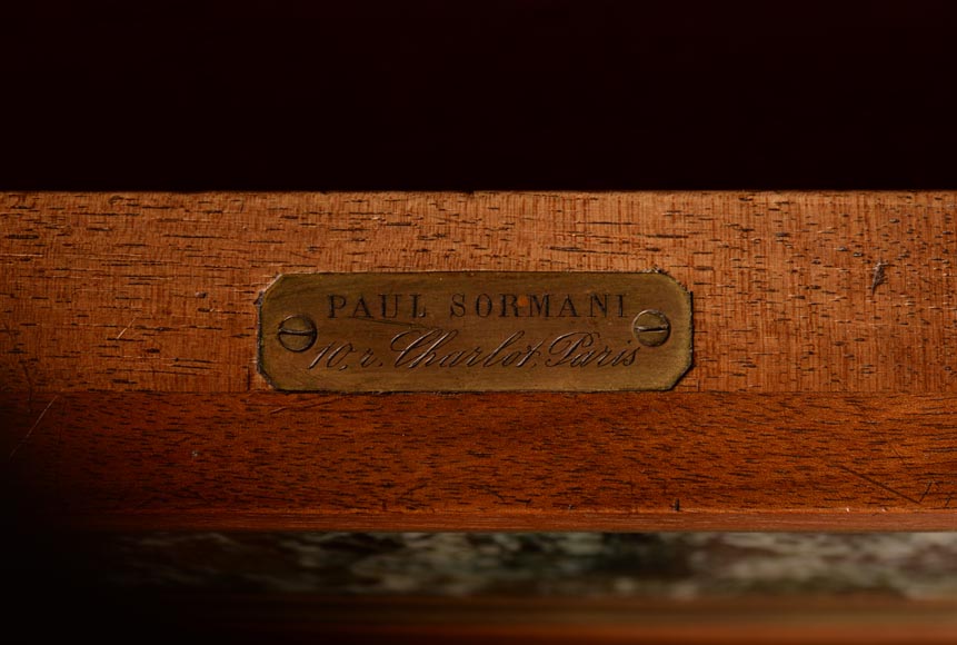 Édouard LIÈVRE (Author of the model, 1829 – 1886), Paul SORMANI (cabinetmaker, 1817 – 1874 or 1875) Neo-Renaissance ceremonial sideboard and buffet Édouard LIÈVRE (Author of the model, 1829 – 1886), Paul SORMANI (cabinetmaker, 1817 – 1874 or 1875) Neo-Renaissance ceremonial sideboard and buffet-17