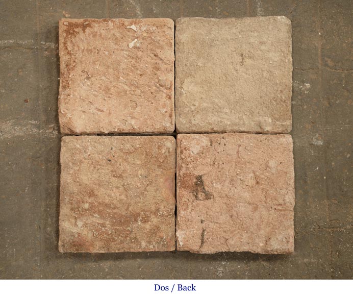 18th century floor, composed of raw clay slabs-4