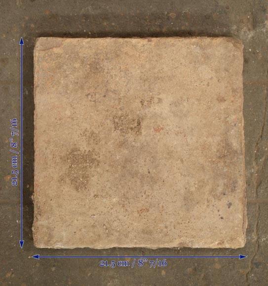 18th century floor, composed of raw clay slabs 18th century floor, composed of raw clay slabs-8