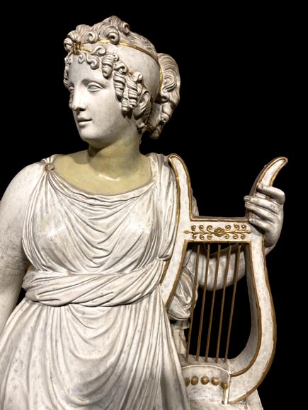 Plaster statuary group Hebe and Terpsichore Plaster statuary group Hebe and Terpsichore-2