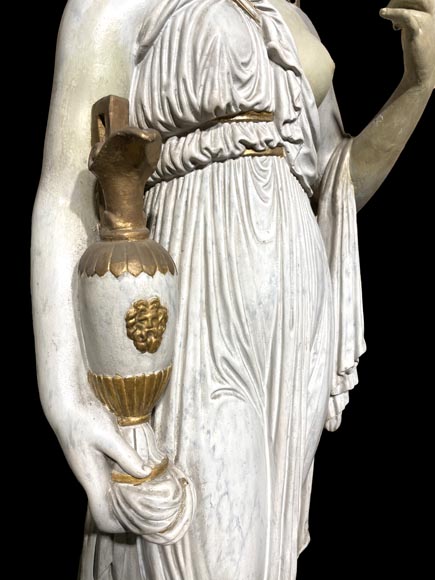 Plaster statuary group Hebe and Terpsichore Plaster statuary group Hebe and Terpsichore-3