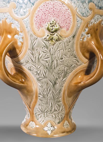 Louis-Robert CARRIER-BELLEUSE (1848 - 1913) and POTTERY FROM CHOISY LE ROI (1863 -1938),  Louis-Robert CARRIER-BELLEUSE (1848 - 1913) and POTTERY FROM CHOISY LE ROI (1863 -1938),