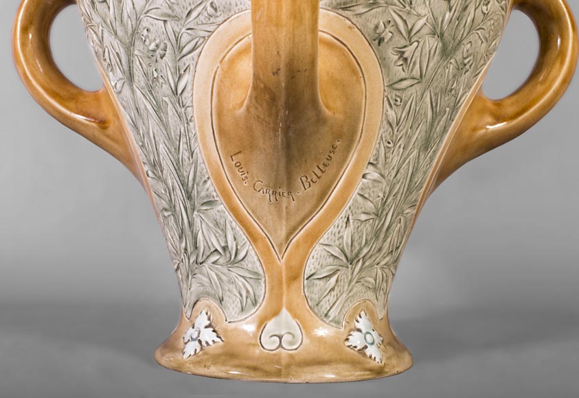 Louis-Robert CARRIER-BELLEUSE (1848 - 1913) and POTTERY FROM CHOISY LE ROI (1863 -1938),  Louis-Robert CARRIER-BELLEUSE (1848 - 1913) and POTTERY FROM CHOISY LE ROI (1863 -1938),
