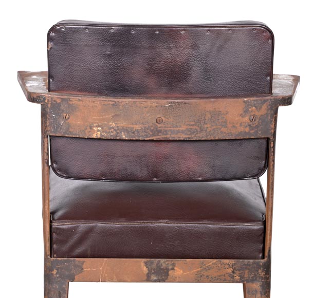 Armchair by PROUVÉ Jean, to be proven as by Prouvé Armchair by PROUVÉ Jean, to be proven as by Prouvé-13