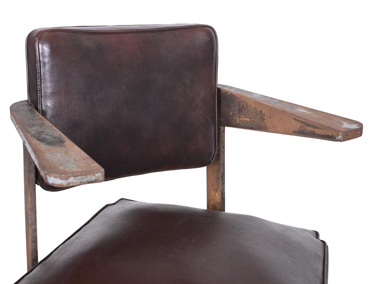 Armchair by PROUVÉ Jean, to be proven as by Prouvé Armchair by PROUVÉ Jean, to be proven as by Prouvé-14