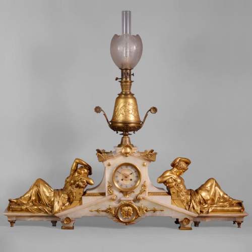 Émile Louis PICAULT (sculptor), Alphonse Mathieu Paris (clock maker),