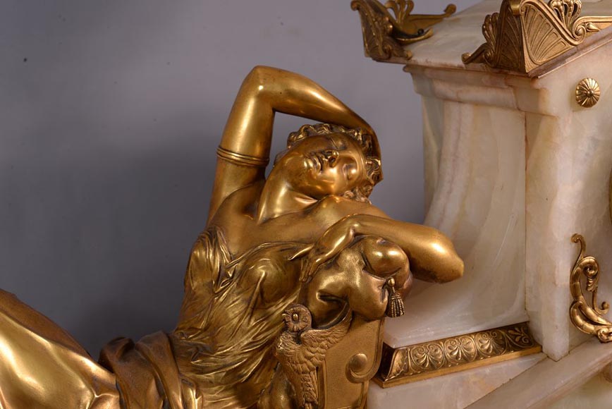 Émile Louis PICAULT (sculptor), Alphonse Mathieu Paris (clock maker),  Émile Louis PICAULT (sculptor), Alphonse Mathieu Paris (clock maker),