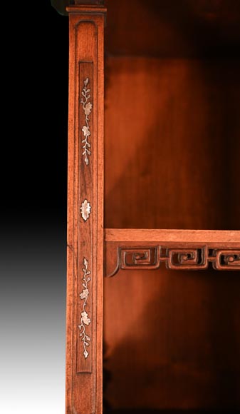 Gabriel VIARDOT (attributed to), Japanese furniture with mother-of-pearl inlaid panels, late 19th century Gabriel VIARDOT (attributed to), Japanese furniture with mother-of-pearl inlaid panels, late 19th century-6